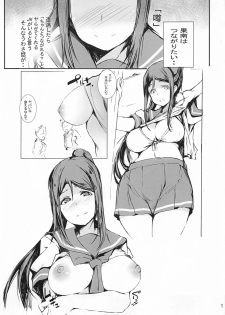 [Gyoukousyu (Gon., Kurosai)] Kanan wa, Tsunagaritai! (Love Live! Sunshine!!) - page 2