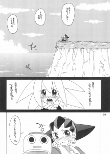 (C55) [Uso Seisakusho (Solomon K)] Kinjirareta Asobi (Megaman Legends) - page 28