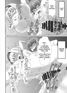 (Shuuki Reitaisai 5) [Manbun no Ichi (Parmiria)] Futanari Udon no Tabehoudai ~Saiminfuu~ | The All-You-Can-Eat Buffet of Futanari Udon ~Hypnosis Style~ (Touhou Project) [English] - page 12