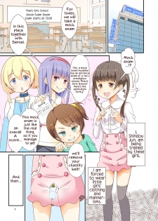 [Manaita] Sensei! Mogi Shiken de Jojisou Shitemite! | Sensei! Try dressing up like a little girl in a Mock Exam! [English] [Godofloli] [Digital] - page 3