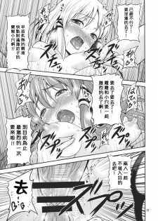 (C80) [Yudokuya (Tomokichi)] Gensoukyou no Ou ~Sanae Ryoujoku Hen 3~ (Touhou Project) [Chinese] [禁漫漢化組] - page 21