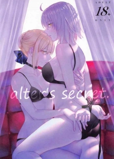 [Kindou Shoujo (nipi)] alter's secret. (Fate/Grand Order)