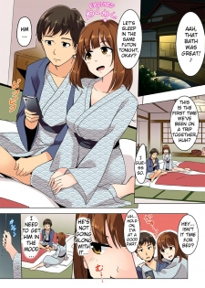 [Wakamatsu] Kareshi no Tonari de Icchatta!? Onsen Ryokan no Netorare Massage! [Full Color] [English] [Erozbischof] - page 3