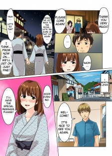 [Wakamatsu] Kareshi no Tonari de Icchatta!? Onsen Ryokan no Netorare Massage! [Full Color] [English] [Erozbischof] - page 49