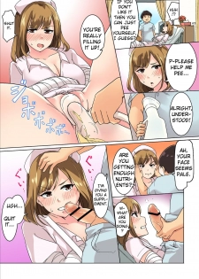 [Wakamatsu] Sundome Nurse no Monzetsu Chiryou!? Kore wa Sex de wa Naku, Ochuusha desu [Full Color] [English] [Erozbischof] - page 38