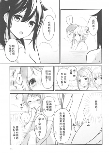 (Seihou Kaiiki Yuriranka-tou Kuushuu 7Senme) [Nanairo no Neribukuro (Nanashiki Fuka)] Ofuro de Futarikiri (Kantai Collection -KanColle-) [Chinese] [WTM直接汉化] - page 11