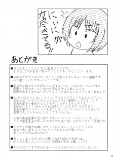 (C82) [Hinareya (Onsen Panda)] Amaama Biyori (Amagami) - page 28