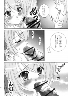 (C76) [Almond Republic (Aimirucha)] Naisho no Seitokai Shitsu (Otome wa Boku ni Koishiteru Futari no Elder) - page 13