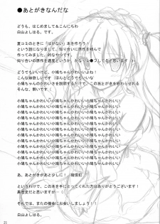 (C83) [Second Flight (Shiroyama Yoshiharu.)] Little Bird (Boku wa Tomodachi ga Sukunai) - page 20