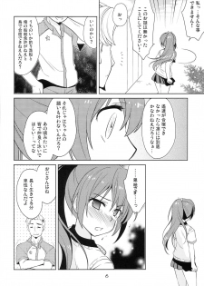 (C85) [Purin Yokochou (Aonamasao)] Shakunetsu no Contrast (Free!) - page 5