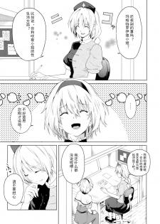 (Reitaisai 10) [Tatakai no Kiseki (Senyuu)] Hajimete no Biyaku (Touhou Project) [Chinese] [乌冬汉化组] - page 4