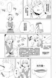 (Reitaisai 10) [Tatakai no Kiseki (Senyuu)] Hajimete no Biyaku (Touhou Project) [Chinese] [乌冬汉化组] - page 8