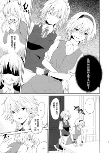 (Reitaisai 10) [Tatakai no Kiseki (Senyuu)] Hajimete no Biyaku (Touhou Project) [Chinese] [乌冬汉化组] - page 12