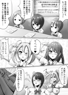 [Mint Tea] Futanari JK no nichijo -Iinchou no junan- - page 7