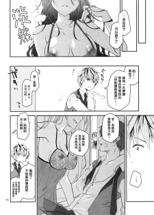 (COMIC1☆16) [Ponkotsu Works] Sekuchuu Bitch Ojou-sama ni Koi Nanka Shinai [Chinese] [无毒汉化组] - page 16