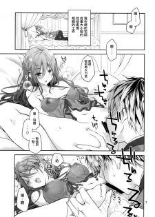 (COMIC1☆16) [Ponkotsu Works] Sekuchuu Bitch Ojou-sama ni Koi Nanka Shinai [Chinese] [无毒汉化组] - page 3