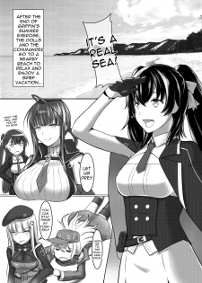 (FF32) [mingke] Xihuazhili Xiaripian | A Lovely Flower's Gift - Summer Edition (Girls' Frontline) [English] - page 2