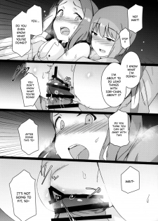 (C97) [Suimitsutou Koubou (Momo no Suidousui)] Yuki Chinpo Futanari Yukiho ga Bousou shite Iori to Ecchi shichau Hon (THE IDOLM@STER) [English] {Hennojin} - page 12
