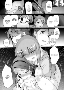 (C97) [Suimitsutou Koubou (Momo no Suidousui)] Yuki Chinpo Futanari Yukiho ga Bousou shite Iori to Ecchi shichau Hon (THE IDOLM@STER) [English] {Hennojin} - page 21