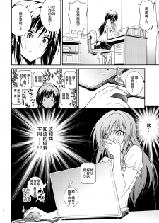 (C88) [Hibi Rakuraku (Aoki Kanji)] Watashi renchi yabutte suteru. (To LOVE-Ru) [Chinese] [不咕鸟汉化组] - page 4