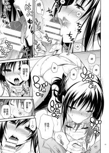 (C88) [Hibi Rakuraku (Aoki Kanji)] Watashi renchi yabutte suteru. (To LOVE-Ru) [Chinese] [不咕鸟汉化组] - page 19