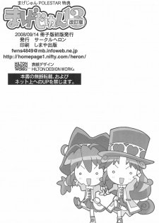 [Circle Heron (Shiramayumi)] Magejun 13 Kaiteiban (Fushigiboshi no Futagohime) - page 22