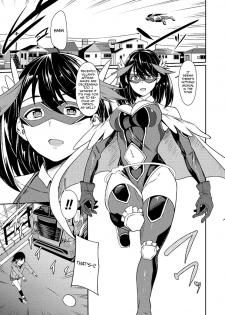 [Rinsun] Power Girl ~JK Super Heroine no Saiin Darakuki~ Ch. 1|Power Girl ~JK Super Heroine's Aphrodisiac Corruption Record~ Ch. 1 [English] [Neraka Translations] - page 3