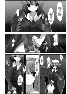 (C82) [Gokusaishiki, U.M.E.Project (Aya Shachou, ukyo_rst)] Girls In The Dark (Touhou Project) [English] [animefan71109] - page 22