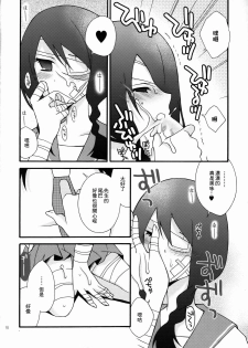 (SC37) [YLANG-YLANG (Ichie Ryouko)] Zetsubou Switch (Sayonara Zetsubou Sensei) [Chinese] [零食汉化组] - page 10