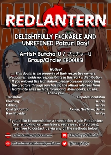 [Eroquis! (Butcha-U)] DELIGHTFULLY FUCKABLE AND UNREFINED Paizuri Day! [English] [RedLantern] [Digital] - page 20