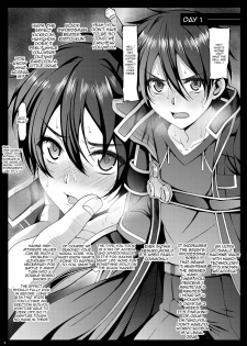 [InkStone (Amami Ryouko)] Kuro no Kenshi Ryoujoku (Sword Art Online) [English] [Harasho Project] [Digital] - page 7