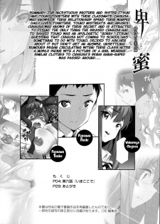 (C97) [Spermation (Tukamori Syuuji)] Himitsu 06 Ima koko de | Secret 6 - The entanglement of a real brother and sister [English] - page 3