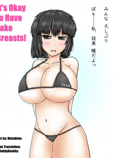 It's Okay to Have Fake Breasts! - page 1