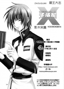 (HaruCC12) [Kozouya (Eiki Eiki, Zaou Taishi)] Kujibiki Destiny (Gundam SEED DESTINY) - page 33