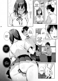 [AMAM (Ame Arare)] Toshoshitsu no Kanojo 2 ~Seiso na Kimi ga Ochiru made~ [English] [SDTLs] [Digital] - page 35