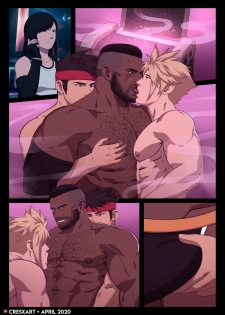 [Cresxart] Side Quest: FFVII comic (Textless) - page 3
