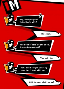 [Cresxart] Secret Valentine: P5 Comic (Textless) - page 13