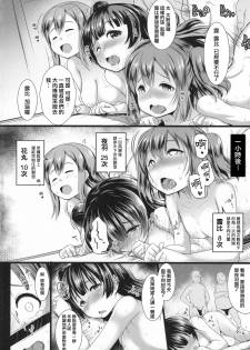 (C91) [Hitsuji Kikaku (Muneshiro)] SUMMER PROMISCUITY with Yoshimaruby (Love Live! Sunshine!!)[Chinese][動漫迷因業餘漢化] - page 19