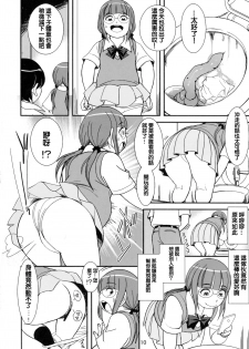(C97) [Pirates Patrol (Otokawa Kazuki)] Chounouryoku de Nozoke! Joshi no Chitai Dappun | 用超能力偷窺! 女生們的癡態脫糞 [Chinese] [臭鼬娘漢化組] - page 12