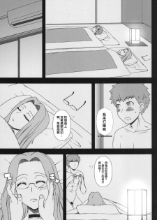 (C88) [Gachinko Shobou (Kobanya Koban)] Rider-san ni Yobai wo Onegai Saremashita. (Zenpen) (Fate/stay night) [Chinese] [黑条汉化&DDD] - page 7