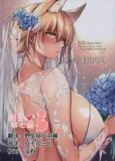 (C94) [Kodomo Beer (Yukibuster Z)] JUNE BRIDE Maternity Photo Book [Chinese] [胸垫汉化组] - page 2