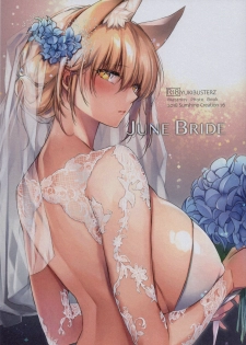 (C94) [Kodomo Beer (Yukibuster Z)] JUNE BRIDE Maternity Photo Book [Chinese] [胸垫汉化组] - page 1