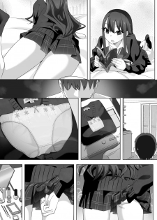 [LingerieGirl (Hadagi Shoujo)] Tonari no Namaiki Joshi ga Uchi o “Hinanjo” ni Shite Iribitaru node.... - page 34
