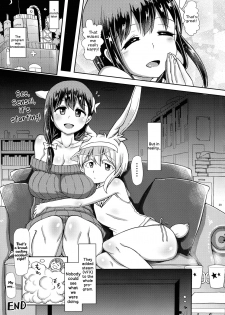(C97) [Aoba Q Madou (Futaba Yodomu)] Futanari Onsen Bangumi no Nyuuyoku Ripootaa | On-site Futanari Onsen Report [English] [EHCove] - page 29