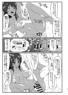 (Futaket 15) [SEVEN TAILS (Fukuinu)] Yotsuyu no Zousan (Alice Gear Aegis) - page 11