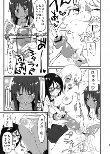 (Futaket 15) [SEVEN TAILS (Fukuinu)] Yotsuyu no Zousan (Alice Gear Aegis) - page 9