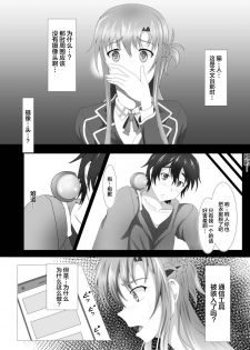 [Tree ga Muttsu (Mutuki Shin)] Senkou Yuugi (Sword Art Online) [Chinese] [不咕鸟汉化组] - page 6