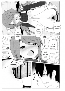 [Nna Timun (yurarin)] Senri to Kabe no Usui Boro Apaato de Meiku Chairudo (Kodukuri) Suru Hon (Chaos;Child) [English] - page 9