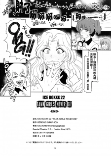 (C93) [SERIOUS GRAPHICS (ICE)] ICE BOXXX 22 TANK GIRLS NEVER DIE (Girls und Panzer) [Chinese] [管少女汉化] - page 25