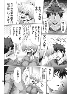 [Macchadokoro (Warashibe)] Uzaki-chan wa Sukebe Shitai (Uzaki-chan wa Asobitai!) [Digital] - page 4